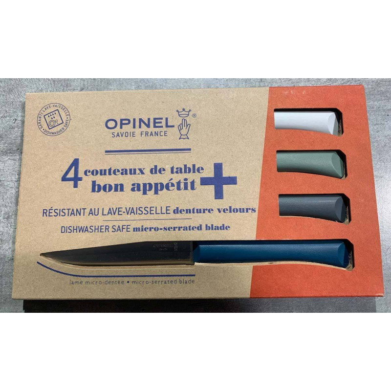 Coffret Opinel acier inox Trio Les Essentiels