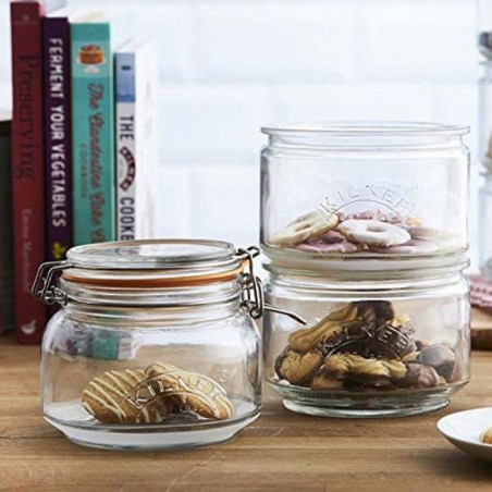Set de 3 bocaux empilables KILNER