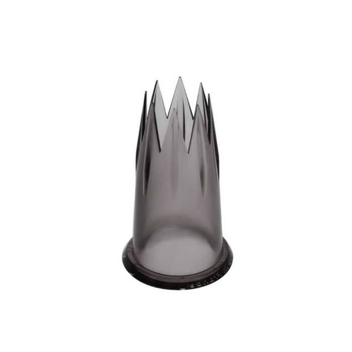 Panier Pique Nique COMO en osier tressé marron foncé équipé pour 4 personnes