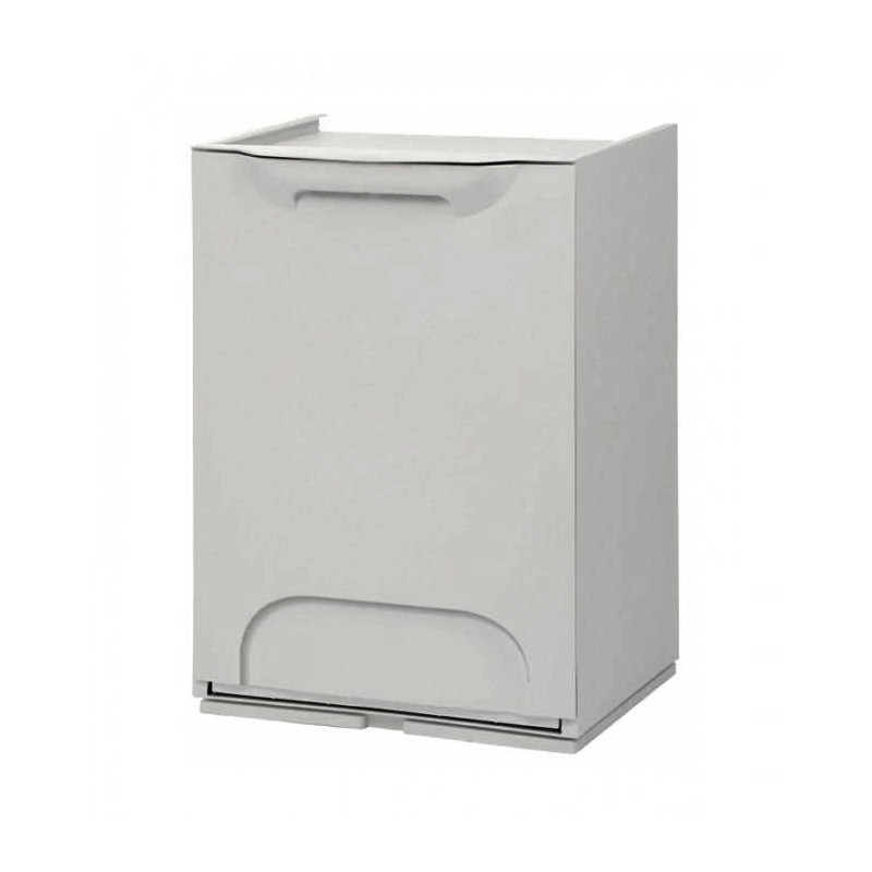 Meuble Poubelle de cuisine tri sélectif DUETT Gris   SC