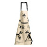 Tablier de cuisine 100% coton DUBOUT 3 Chats