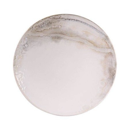 MOJAVE Assiette Plate en Grès D27 - Les 6  TABLE PASSION