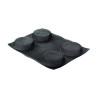 AIRPLUS ROUND 4 moules fibre de verre microperforée Silikomart D12  SC