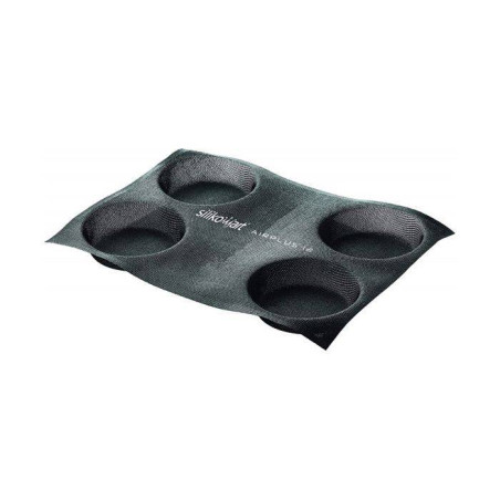 AIRPLUS ROUND 4 moules fibre de verre microperforée Silikomart D12  SC