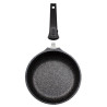 EASY CLICK Poêle Fonte Aluminium Aspect Pierre Manche amovible Induction GSW D24