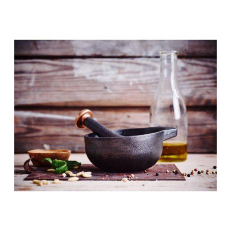 NORI Mortier avec pilon BEKA pour Graines Herbes et Epices