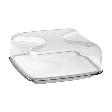 Cloche à fromage carré avec...