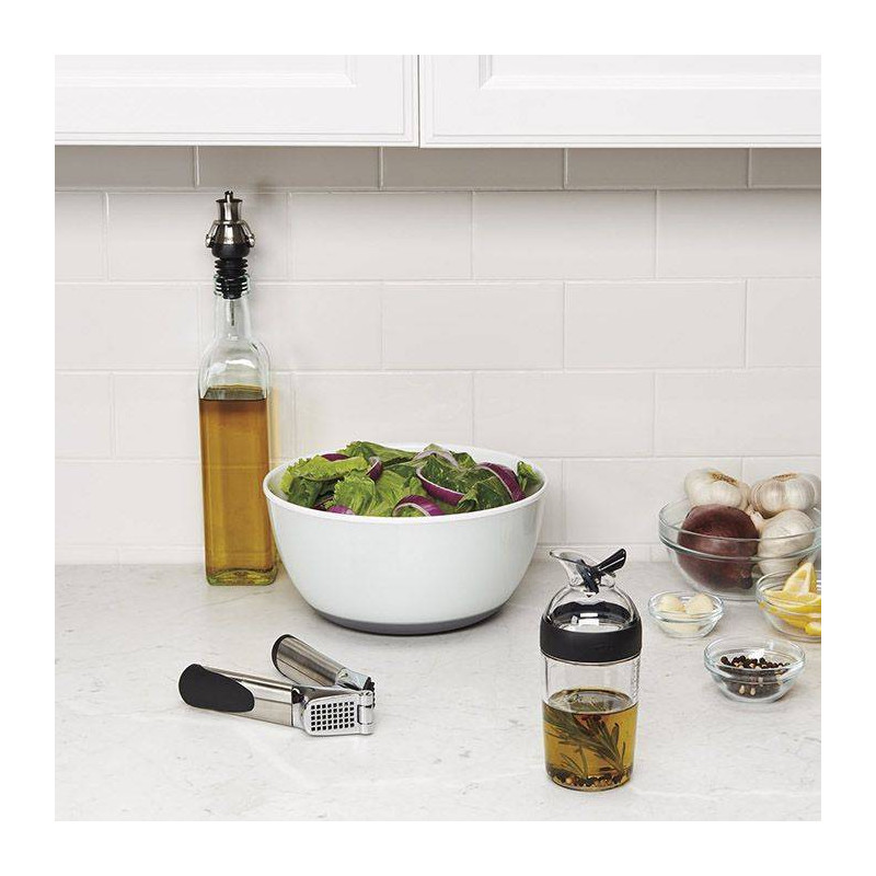 Shaker à Vinaigrette Stelton Rig-Tig - 0,2 Litre - Plastique Blanc/Naturel