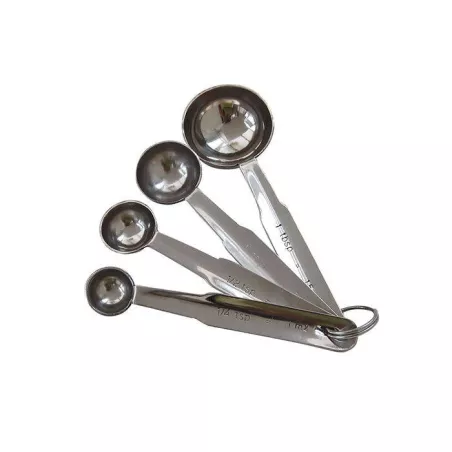MESURES 4 Cuillères Inox 1...