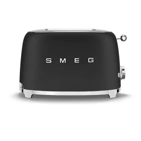 Toaster 2 tranches Grille pain Années 50 SMEG Noir Mat