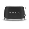 Toaster 2 tranches Grille pain Années 50 SMEG Noir Mat