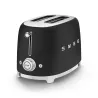 Toaster 2 tranches Grille pain Années 50 SMEG Noir Mat