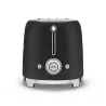 Toaster 2 tranches Grille pain Années 50 SMEG Noir Mat