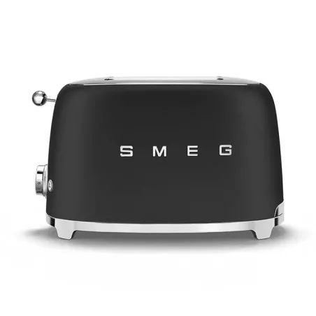 Toaster 2 tranches Grille pain Années 50 SMEG Noir Mat