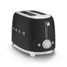 Toaster 2 tranches Grille pain Années 50 SMEG Noir Mat