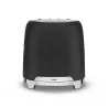 Toaster 2 tranches Grille pain Années 50 SMEG Noir Mat