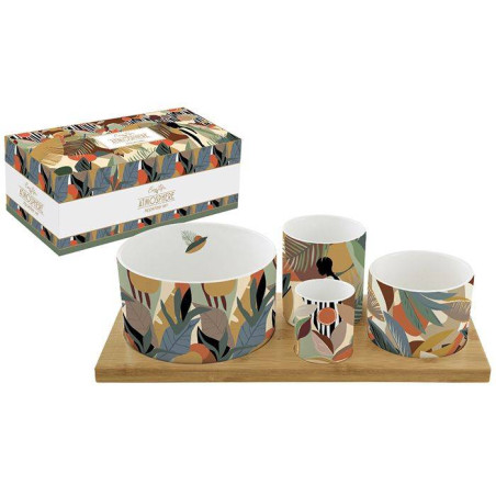 KILIMANJARO Set 4 bols...