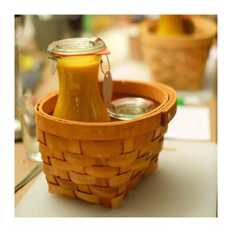 Bouteilles en verre Weck avec couvercle 0,25 L | 6 pièces