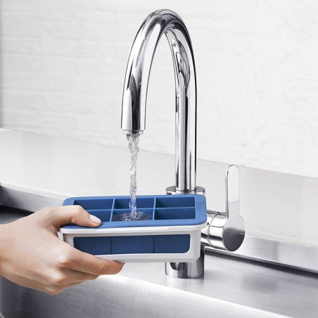 Bac à glaçons en silicone gros cubes  XL avec couvercle OXO