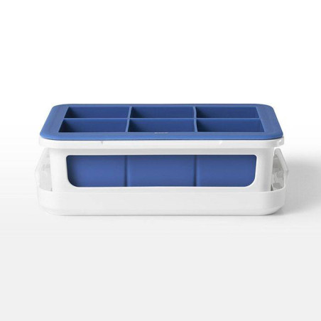 Bac à glaçons en silicone gros cubes  XL avec couvercle OXO