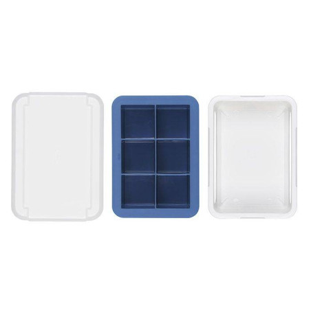 Bac à glaçons en silicone gros cubes  XL avec couvercle OXO