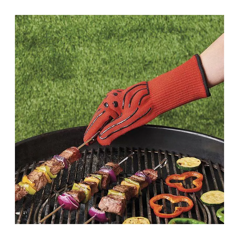 Gant de barbecue Ambidextre Mastrad Rouge