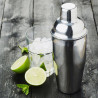 Shaker Cocktail inox Bouchon filtre et couvercle Point Virgule