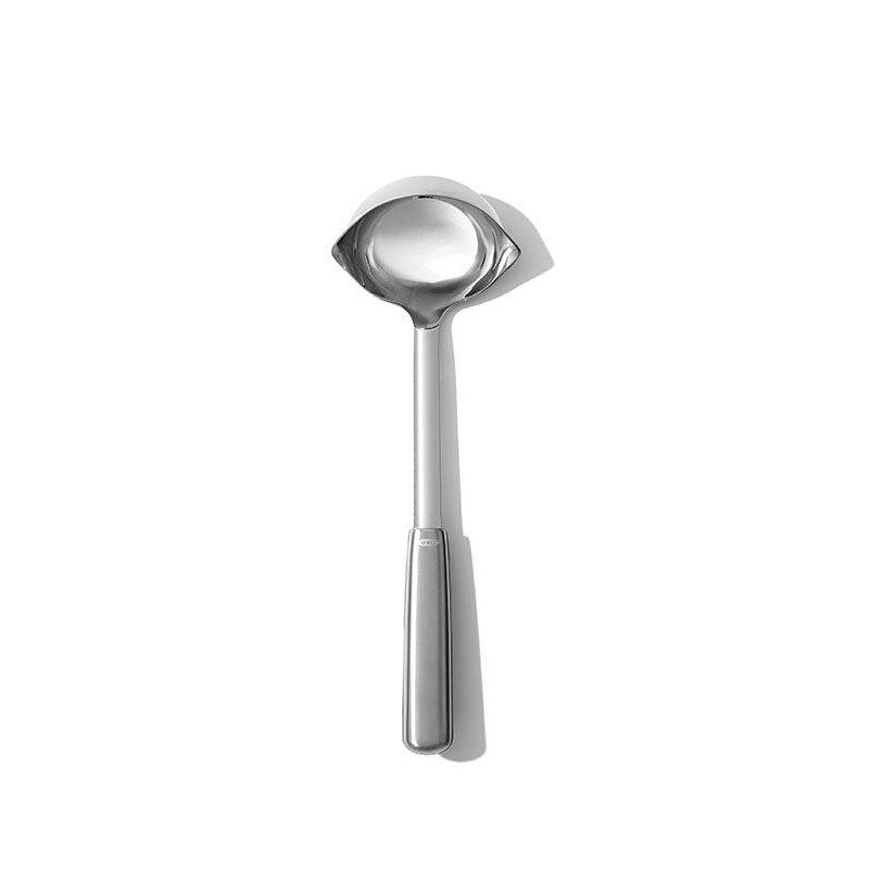 STEEL Louche de service inox avec bec verseur OXO