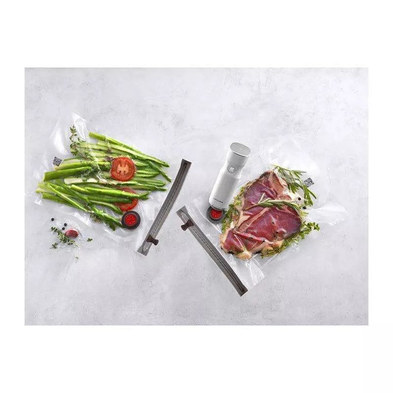 Zwilling Fresh & Save Lot De 10 Sachets Sous Vide Réutilisables 3 Tailles S/M/L - Conservation Fraîcheur