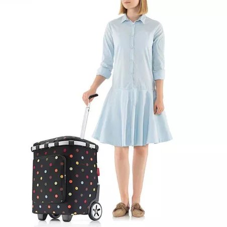 CARRYCRUISER Plus Chariot de courses Compartiment isotherme REISENTHEL Dots