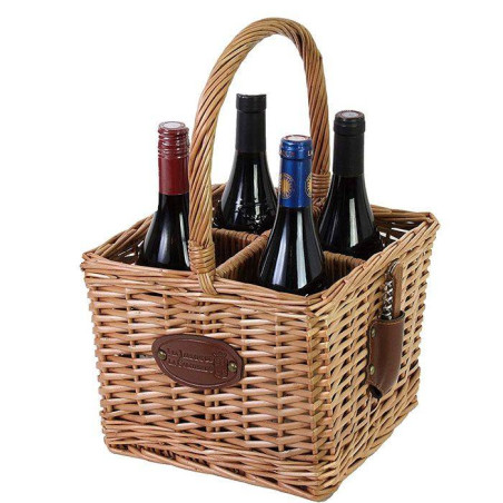 Panier à Bouteilles Kesseböhmer – Porte-bouteilles Acier Chromé, Capacité 6-8 Bouteilles, Neuf
