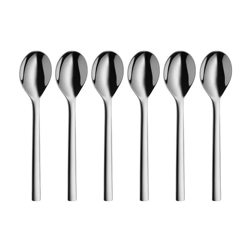 Lot De 9 Cuillères Apéritif En Inox – Neuves