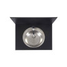 MODULO Pack Cuisine extérieure Elément Évier Inox + Acier galvanisé Noir ENO