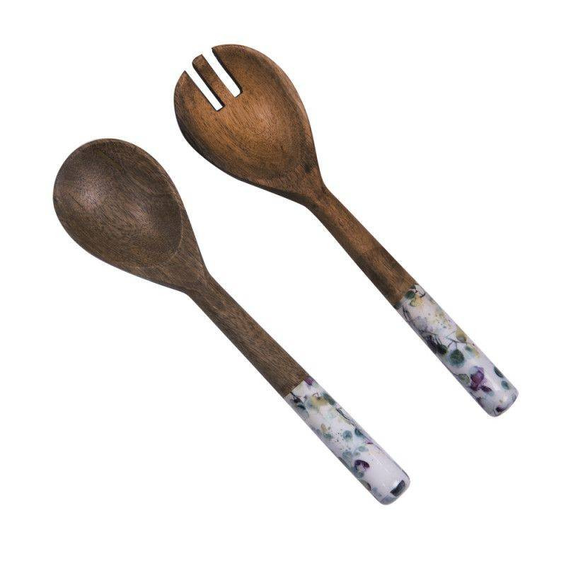 Couverts À Salade En Inox Brossé Doré - Toute l'offre accessoire et