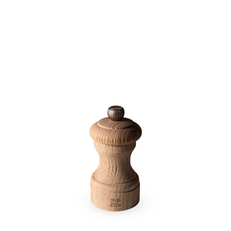 Moulin à Sel OGO LIVING En Bois De Hêtre Naturel 23cm - Réglage Précis, Broyeur Inox