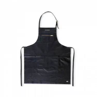 Tablier en cuir avec poche...