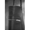 Tablier en cuir avec poche zippée DUTCHDELUXES Noir Taille Unique