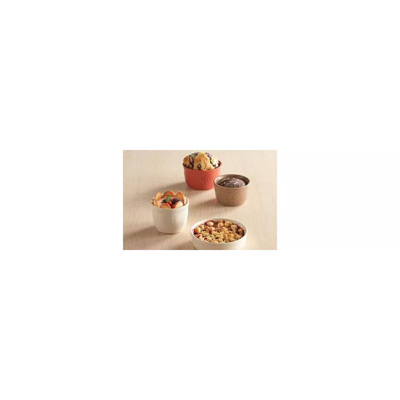 Lot de 8 ramequins Émile Henry - Arts de la table