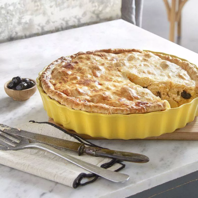 Moule à Tarte Tatin Le Creuset Orange Volcanique 25 cm | Boutique De Chef