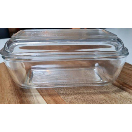 Cloche à Fromage Vintage Luminarc - Années 80 - Verre Transparent - Plateau Inclus