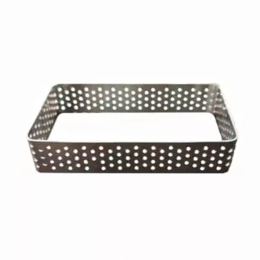 Rectangle à tarte Inox...
