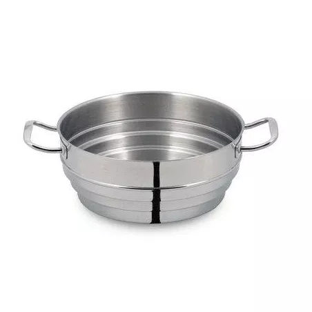 Passoire Cuit Vapeur Inox Multi diamètres Point Virgule 22-24-26  SC