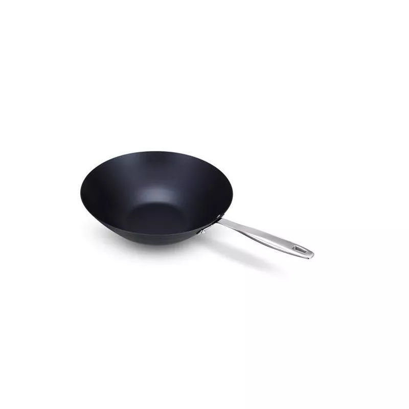 YOSUKATA Wok en acier au carbone – Woks et sautés de 35,6 c – Wok