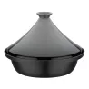 Tajine en Fonte Couvercle Céramique Induction Bicolore GSW Gris clair Gris Anthracite D30