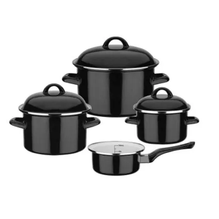 Nouvelle casserole ronde de luxe en métal et cuivre avec couvercle en forme de d