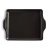 Moule à Focaccia Plat à Four en Céramique Rectangle Emile HENRY Noir Fusain