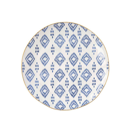 ELEGANCE BLEU Assiette à...