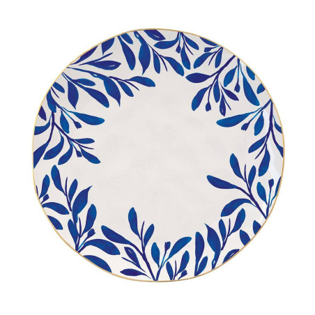 ELEGANCE BLEU Assiette...