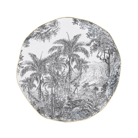 RAIN FOREST Assiette plate...