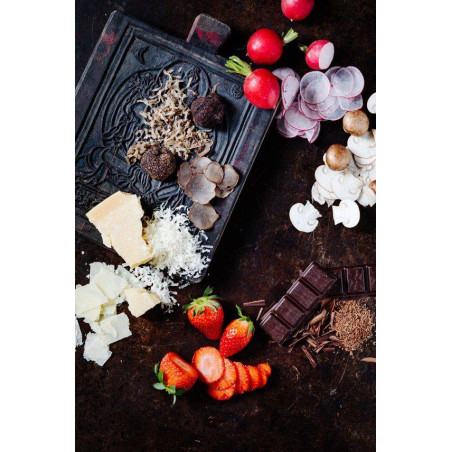 Trancheur à Truffes Réglable En Acier Inoxydable - Pour Fromage, Chocolat, Légumes - Avec Poignée En Bois Et Trou De Suspension